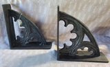 Pair of SPI Heavy Ornate Cast Iron Bookends
