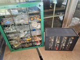 Two Garage Storage Boxes w/Small Plastic Drawers - Filled w/Random Hardware