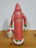 House of Hatten Folk Art Santa with Goose Basket