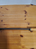 Fire Poker with Brass Horse Head Handle