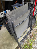 Set of Four Folding Outdoor Chairs