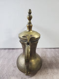 Middle Eastern Brass Coffee Pot