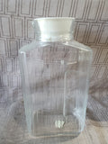 Crate & Barrel Clear Glass Juice Refrigerator Pitcher