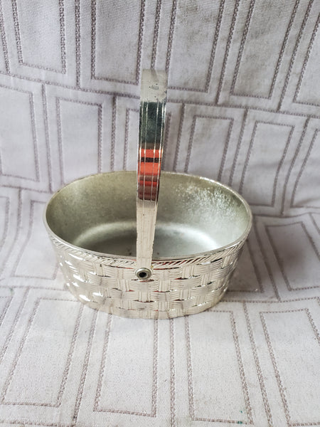 Small Silverplate Basket