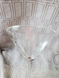 Set of 4 Clear Martini Glasses