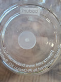 Set of 4 Bodum Bistro Clear Glass Double Wall Coffee Mugs