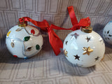 LightScapes Set of 5 Porcelain Ornaments with Gift Boxes