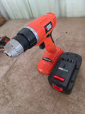 Black & Decker 18v Cordless Drill w/Charger and Extra Battery