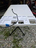 Folding Work Table w/Power Strip