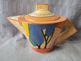 Vintage Clarice Cliff Museum of Modern Arts Teapot