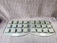 Pair of Wilton Mini Square Cake Pans