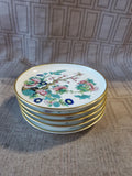 Set of 5 AK Kaiser Porcelain Floral Coasters