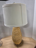 Coastal Seagrass Lamp w/Shade