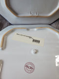 Set of 4 Vietri Sea Life Octagonal Salad Plates