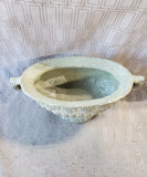 Resin Double Handle Pedestal Vase