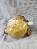 Glazed Ceramic Corn Figurine