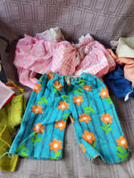 Lot of Doll Clothes with Storage Chest
