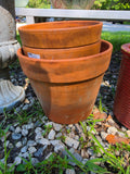 Terracotta Planter Lot, 4-Pieces