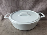 Crate and Barrel Covered Casserole Dish