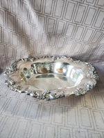 Silverplate Grapevine Rim Bowl