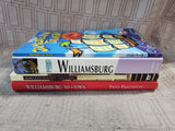 Lot of Williamsburg/James City Virginia Books
