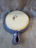 Hanselmann Pottery Blue Glazed Pan