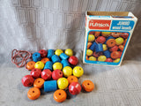 Vintage PlaySkool Jumbo Wood Beads