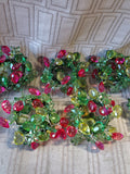 Set of 11 Beaded Napkin Rings