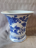 Blue and White Ceramic Vase (C)
