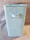 Blue Metal Laundry Powder Container with 2 Scoops