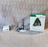 Department 56 A Christmas Carol "Chestnut Vendor" Lighted Figurine WORKS