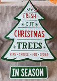 Pair of Metal Christmas Signs (B)