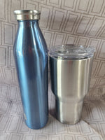 Pair of Metal Tumblers
