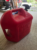 5 Gal Plastic Gas Can (feels at least 3/4 full)