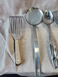 Lot of Metal Kitchen Utensils