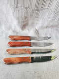 Set of 4 Towle Silversmiths Steak Knives