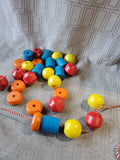Vintage PlaySkool Jumbo Wood Beads