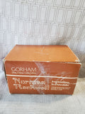 Gorham Norman Rockwell Inspirations in Porcelain "Yuletide Reckoning" Figurine
