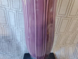 Purple Tulip Pedestal Vase