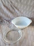 Vintage Fire King Oval Casserole Dish