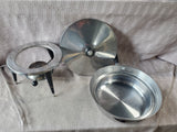 Aluminum Skillet with Chafing Dish