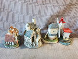 Lot of David Winter and Unbranded Miniature Cottage