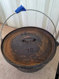 Lodge 12" Deep Camp Footed Dutch Oven w/Handle and Lid