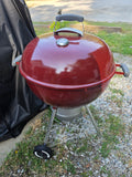 Weber 22" Kettle Charcoal Grill w/Cover