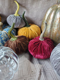 Lot of Decorative Pumpkins