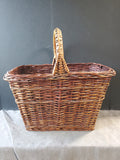 Woven Brown Wicker Basket