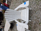 Seaside Casual Furniture Recycled Polymer Rocking Chair Pair w/Side Table (two sets available, priced separately)