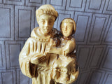 Carven Wood St. Anthony Statue