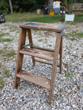 2-Step Wooden Ladder