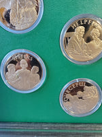 The Official Girl Scout Medals by Norman Rockwell—Limited Edition, Solid Bronze